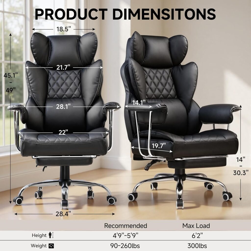 Comhoma Big and Tall Office Chair