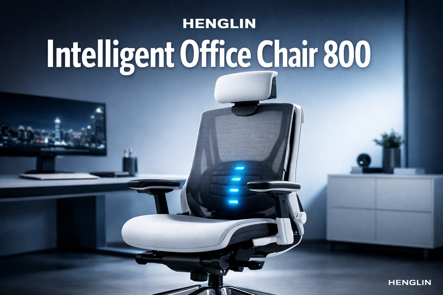 HENGLIN Intelligent Office Chair 800: Dynamic Spine Care System