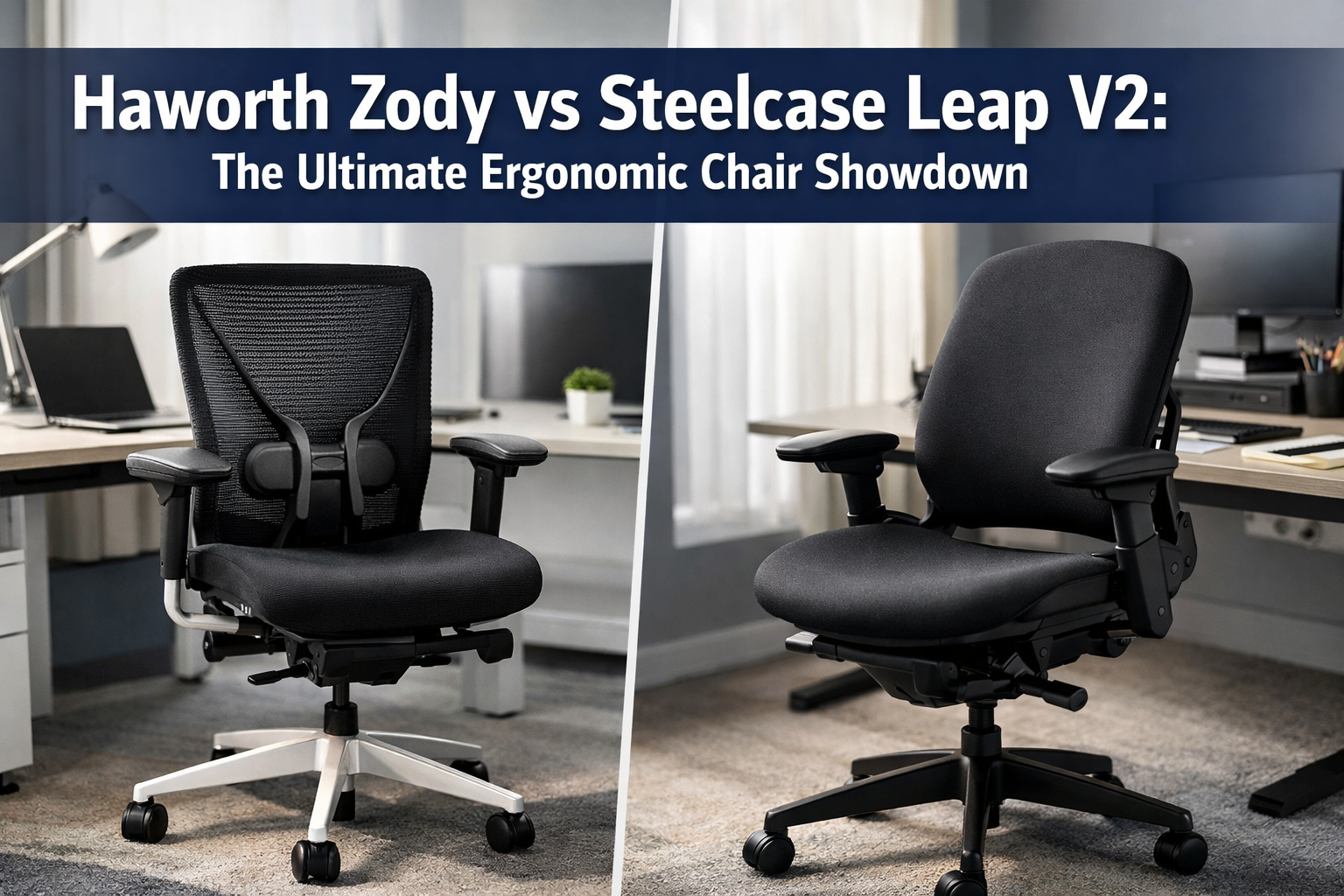 Haworth Zody vs Steelcase Leap V2: 2026 Comparison Guide