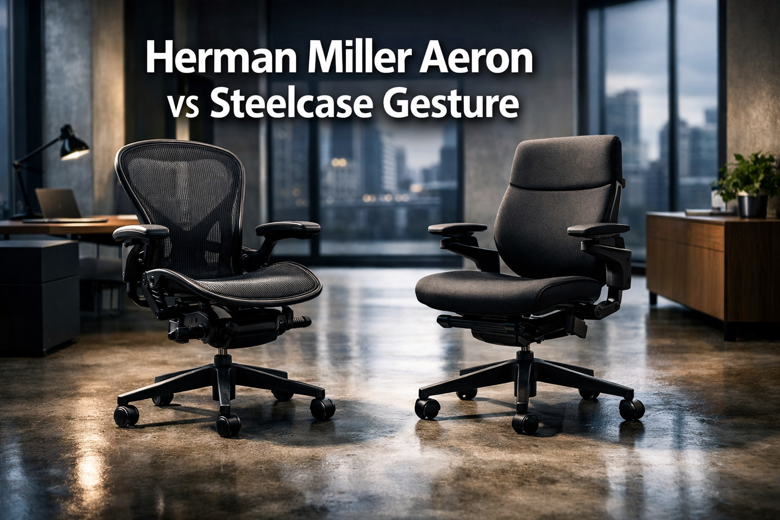 Herman Miller Aeron vs Steelcase Gesture
