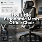Holludle Ergonomic Mesh Office Chair: Five Year Warranty!