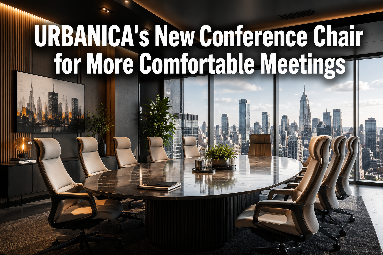 URBANICA New Conference Chair: for More Comfortable Meetings