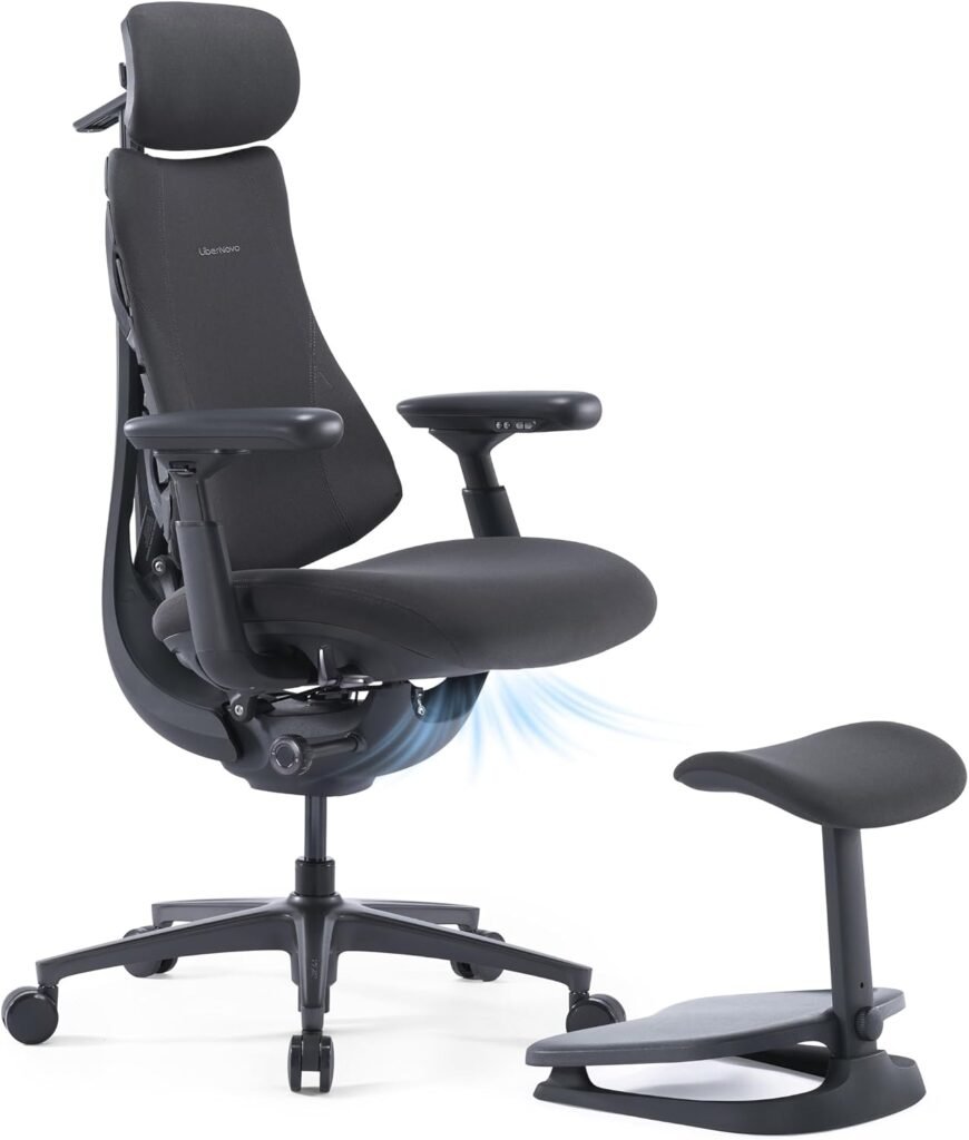 PRO Airflow Dynamic Ergonomic Chair with Footrest