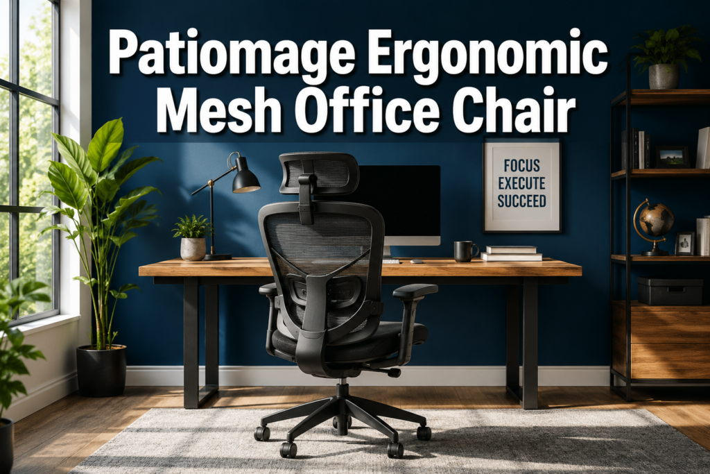 PatioMage Ergonomic Office Chair Patiomage Ergonomic Mesh Office Chair Review