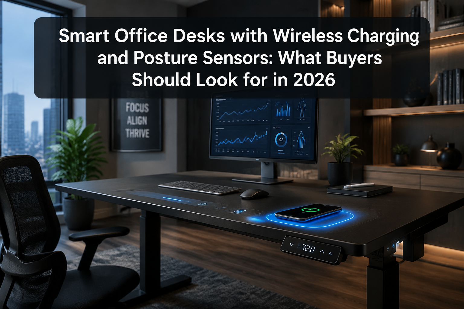 Smart Office Desks with Wireless Charging and Posture Sensors: 2026