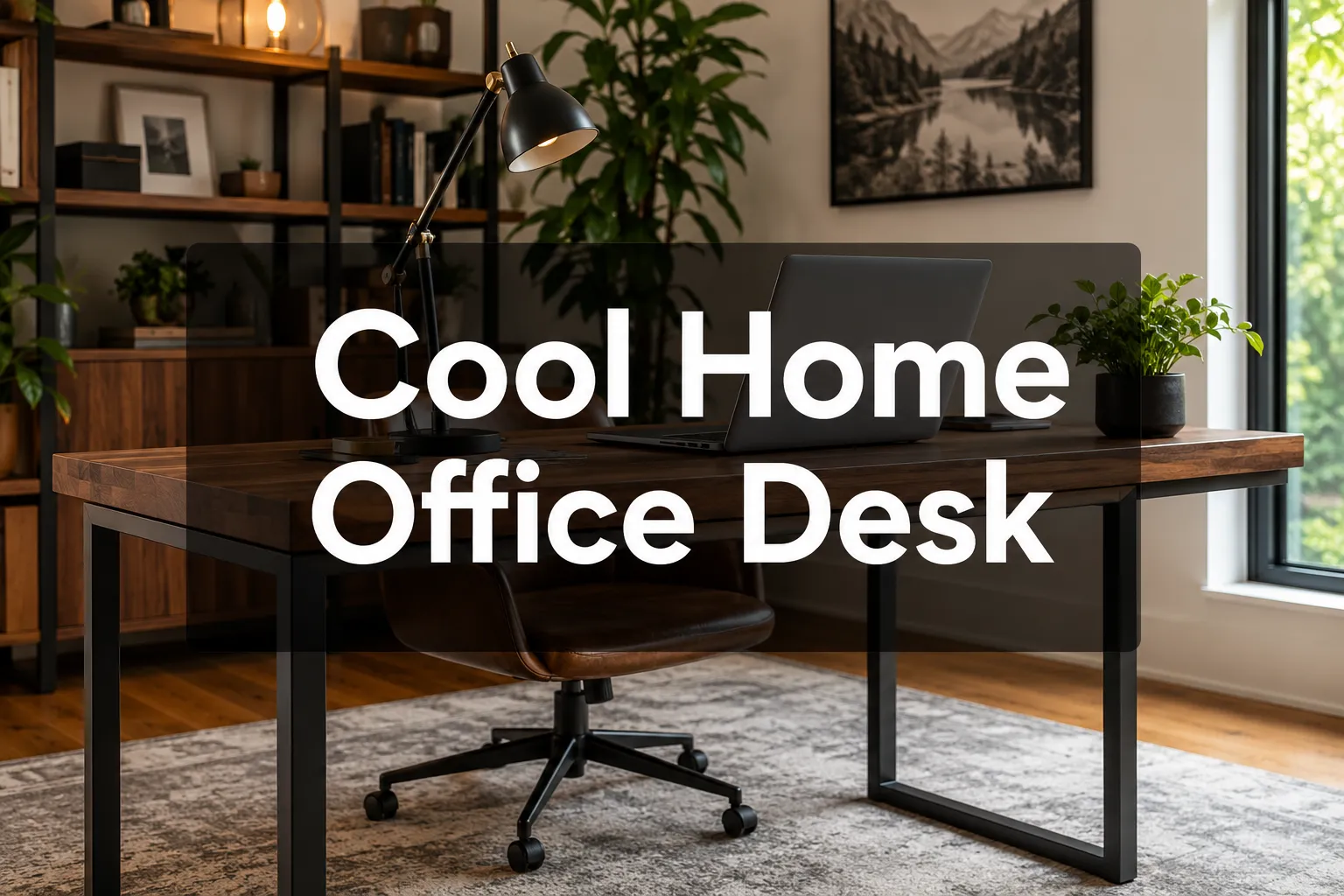 Cool Home Office Desk