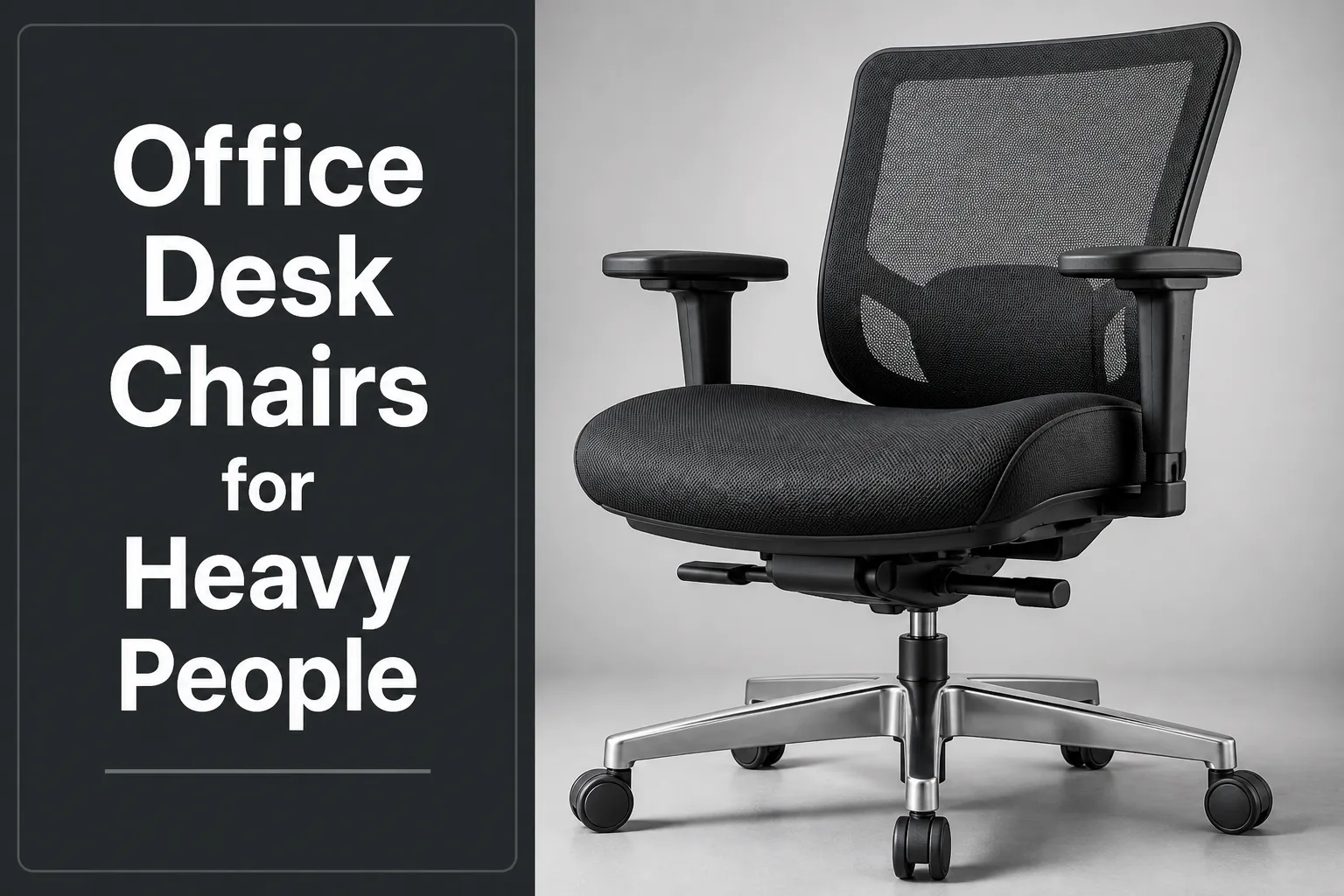 Office Desk Chairs for Heavy People