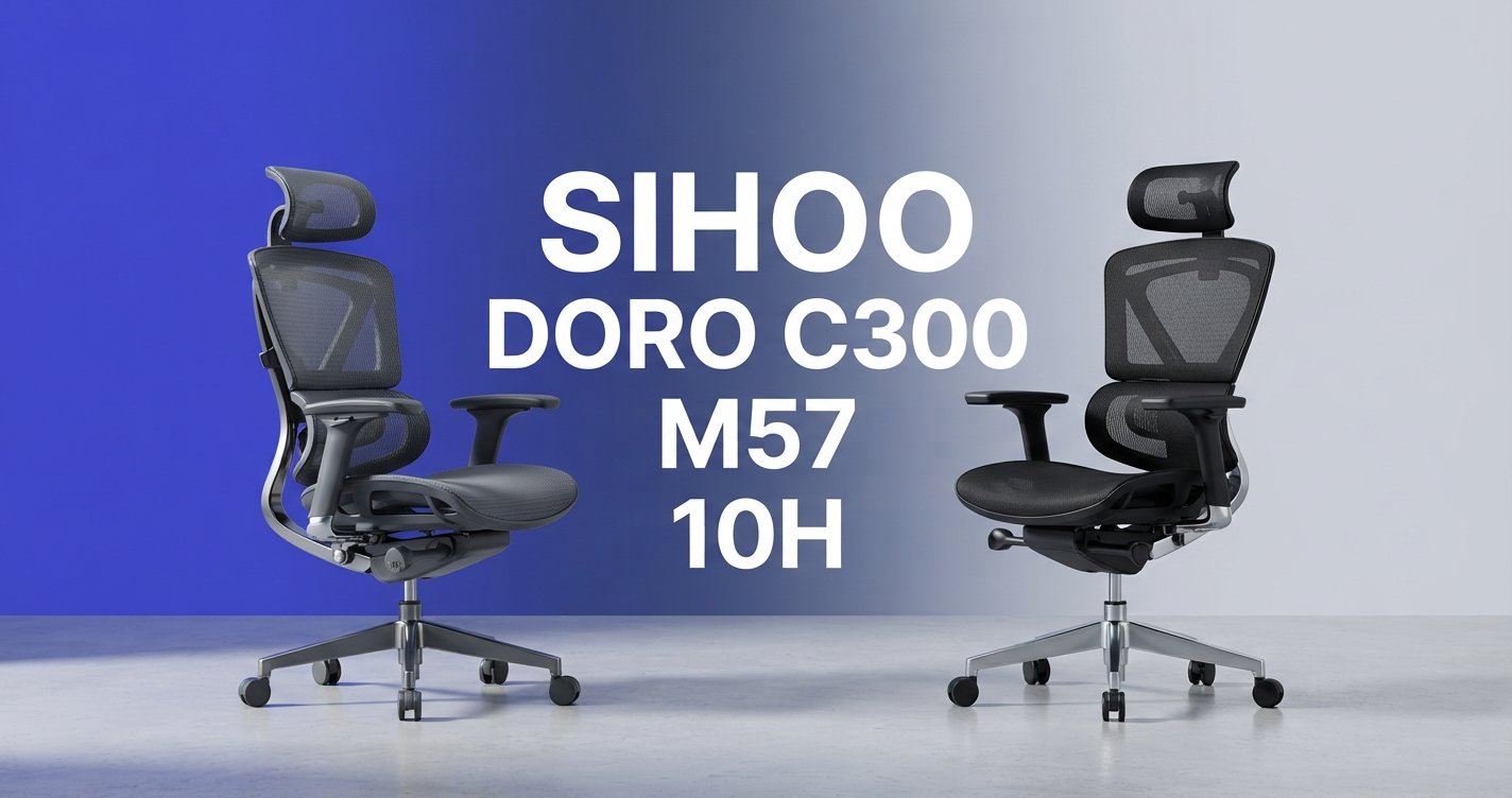 Sihoo Doro C300 vs M57: Which Actually Supports 10hr Shifts?